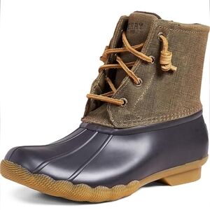 EUC Sperry Women's Saltwater Duck Rain Boots, Sz 7